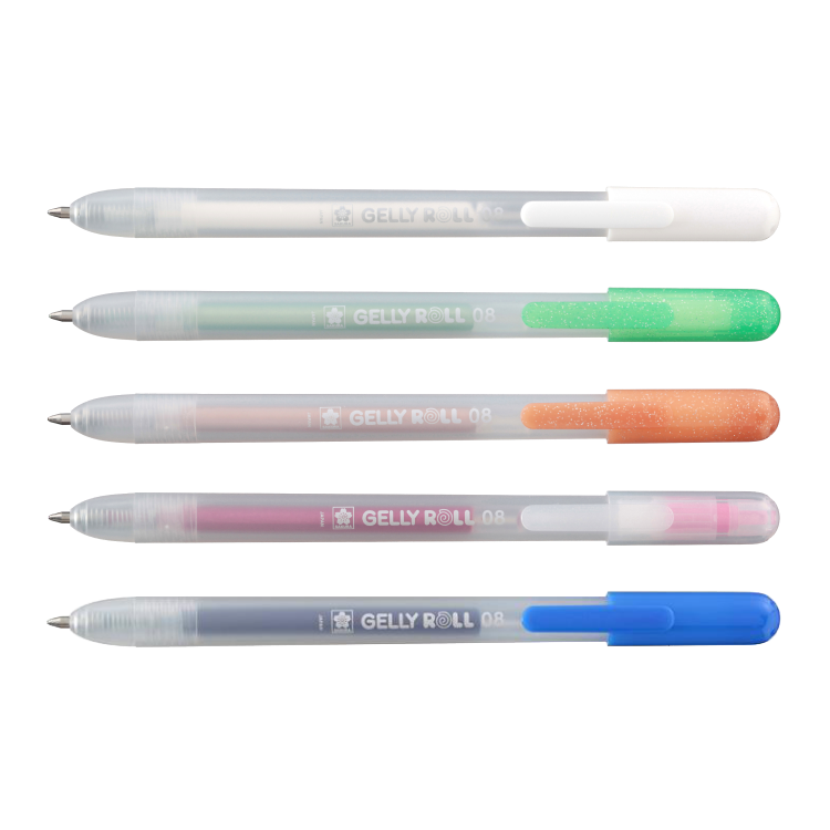 Sakura Gelly Roll Stardust Glitter Gel Pens - Assorted Colors - Pack Of 12