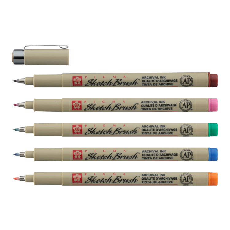 Pigma™ Sketch Brush | SAKURA COLOR PRODUCTS CORP.