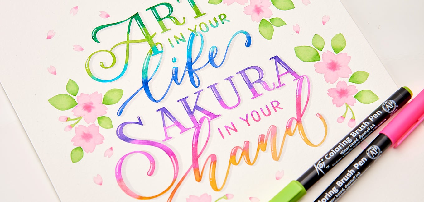 Koi Coloring Brush Pen